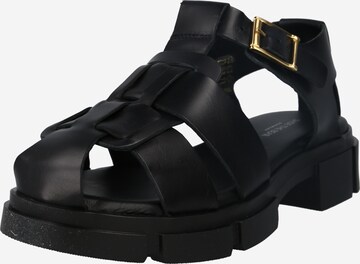 Shoe The Bear Strap Sandals 'Alva' in Black: front