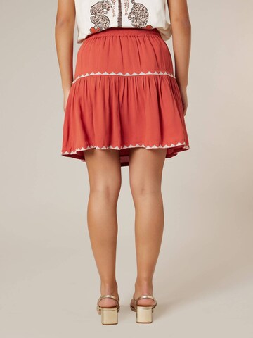 Jupe 'MALINAE' Deeluxe en orange