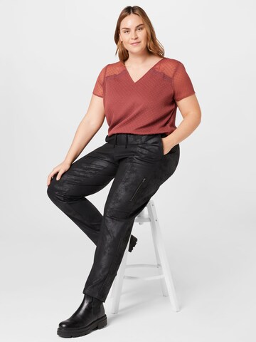 Esprit Curves - regular Pantalón en negro