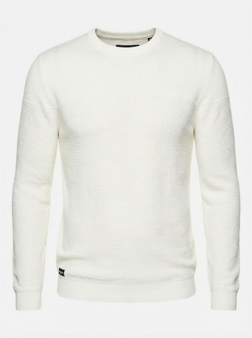 KOROSHI Sweter w kolorze biały