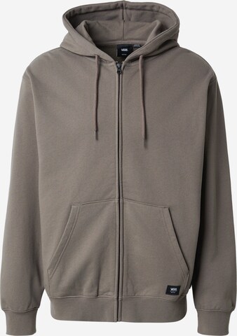 VANS Sweatjacke in Beige: Vorderseite