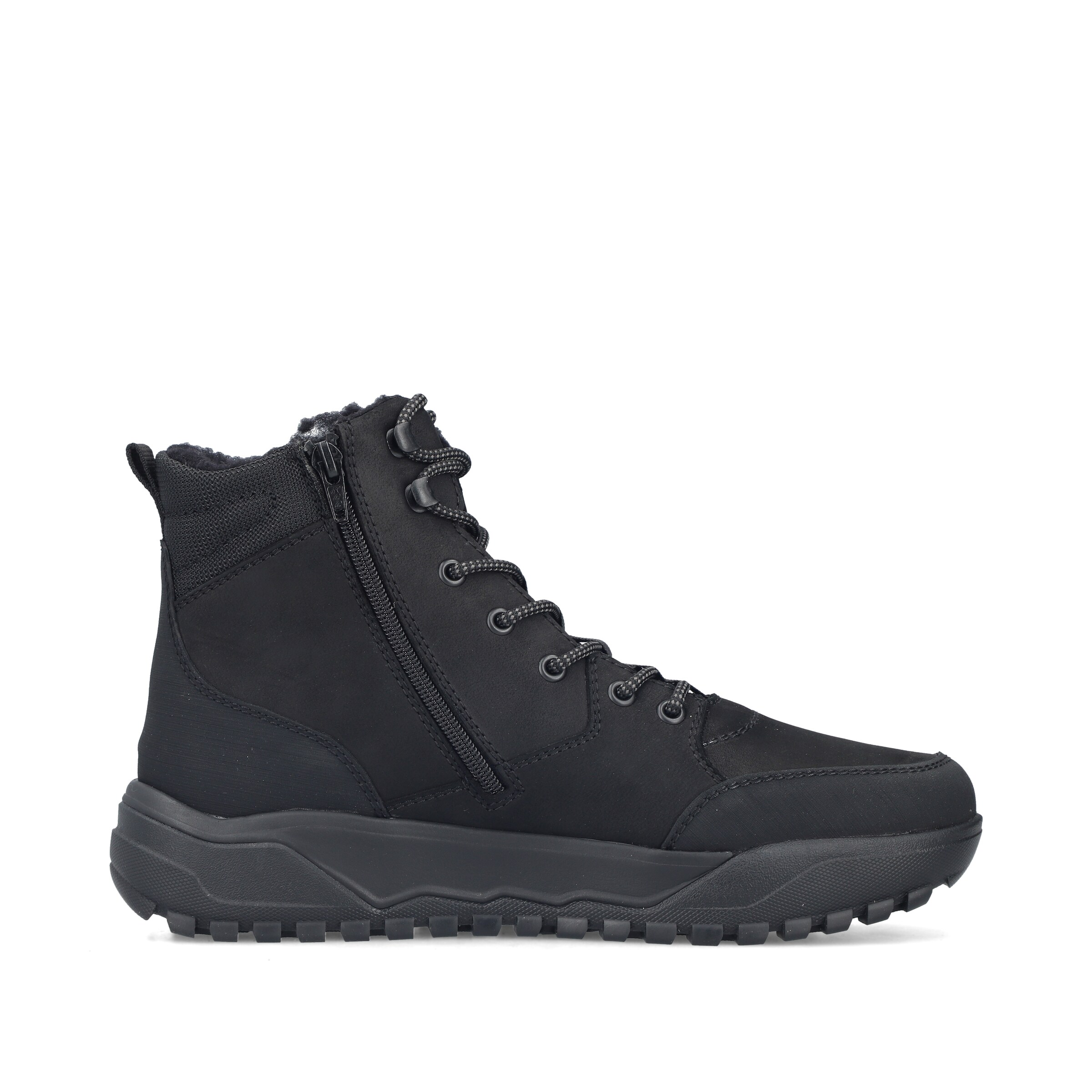 Bottines à lacets Rieker en noir