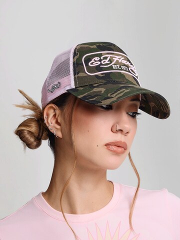 Ed Hardy Cap '1971' in Green