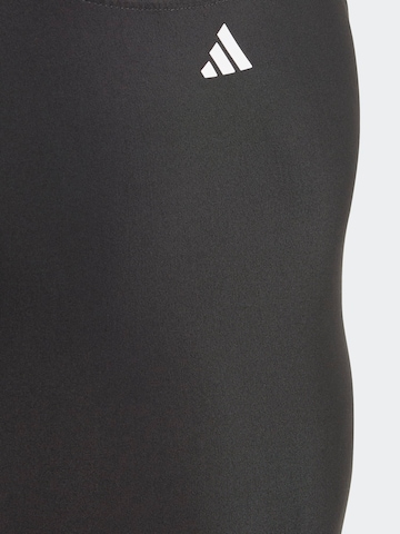 ADIDAS PERFORMANCE Athletic Swimwear 'Cut 3-Stripes' in Black