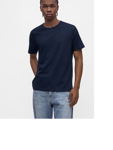 Abercrombie & Fitch T-shirt 'ESSENTIAL' i blå