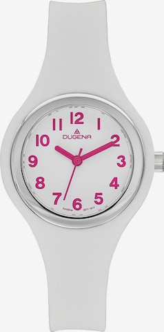 DUGENA Analog Watch in White: front