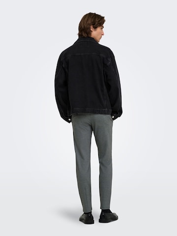 Slimfit Pantaloni chino 'MARK' di Only & Sons in grigio