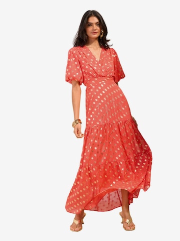 Friends Like These Šaty - Oranžová: predná strana