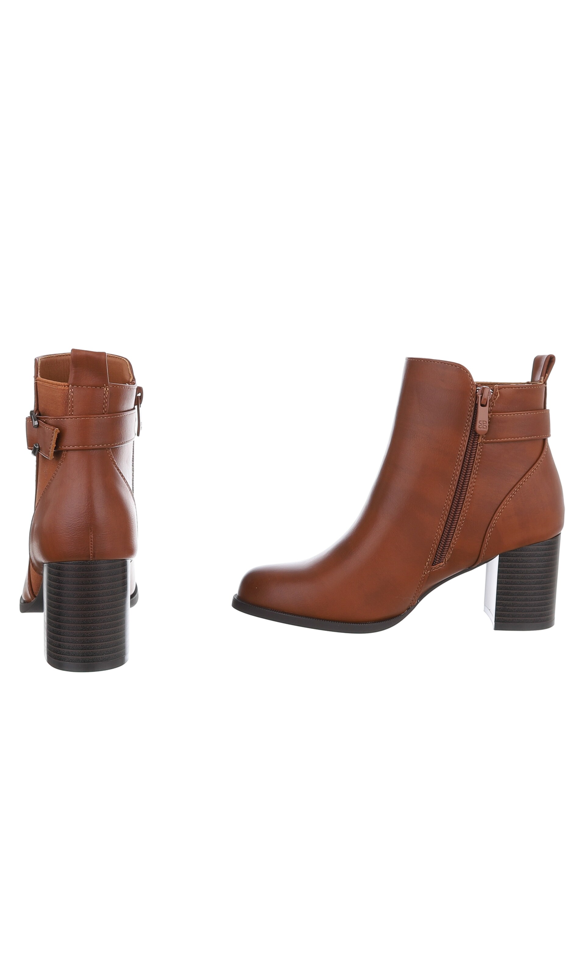 Ital-Design Ankle Boots in Brown