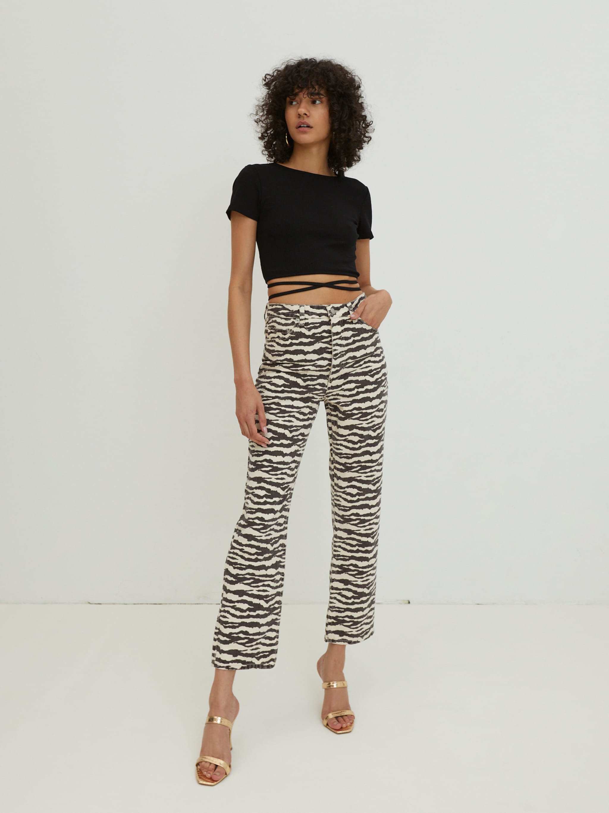 EDITED Producten Shirt 'River' Zwart