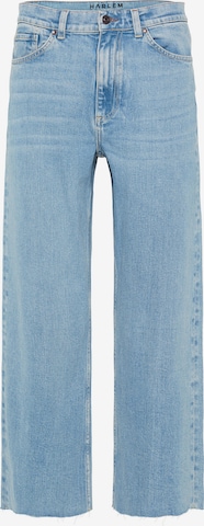 Harlem Soul Wide Leg Mom Jeans AN-NE High Waist in Blau: predná strana