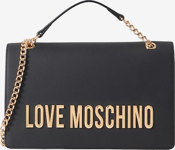 Love MoschinoTorba preko ramena - crna boja: prednji dio