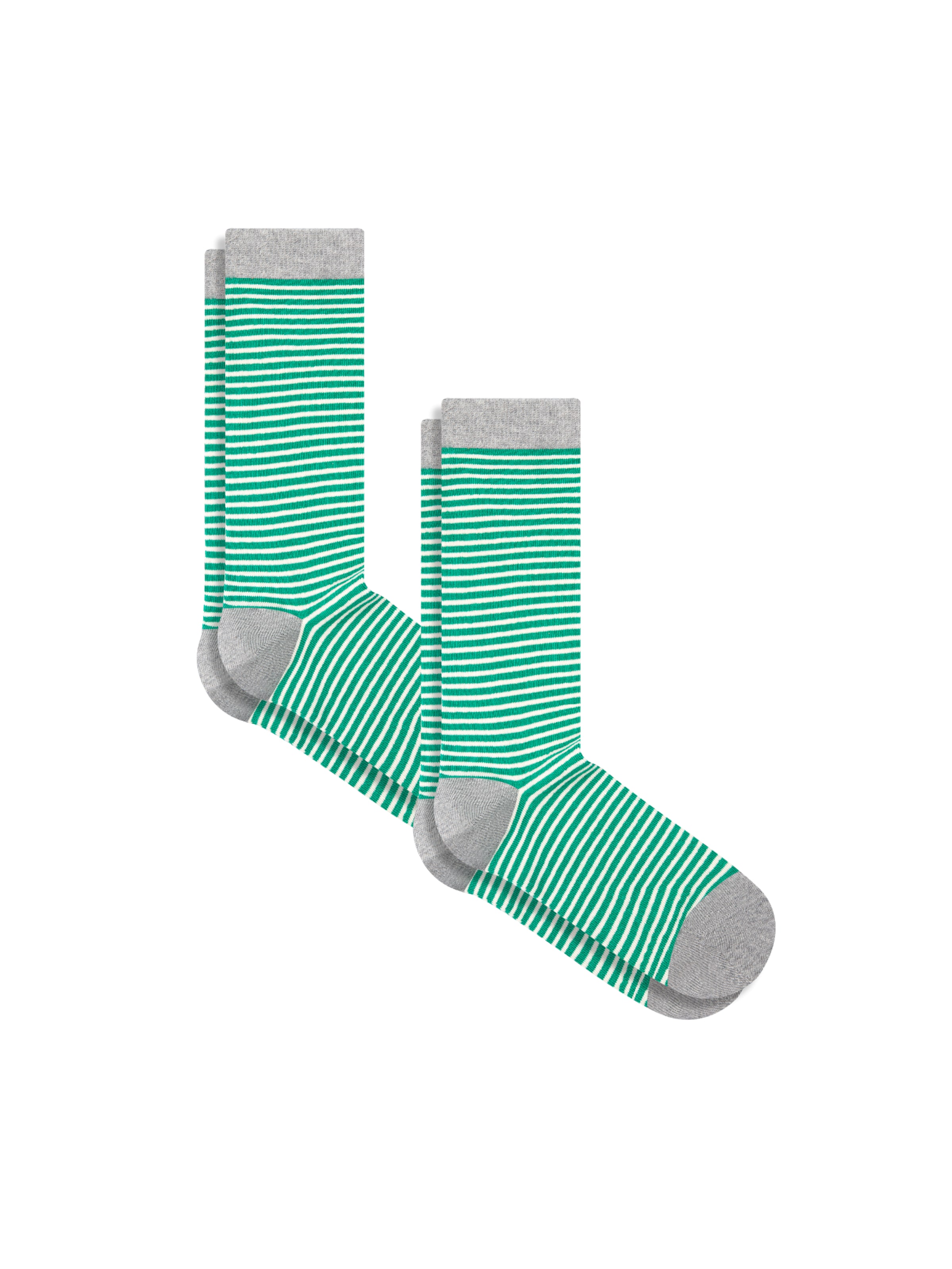 Albero Natur Socken‌‌‌‌ in Grün: Vorderseite