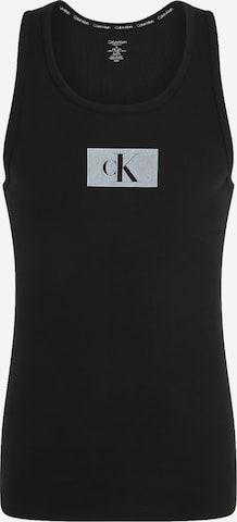 Maillot de corps Calvin Klein Underwear en noir : devant