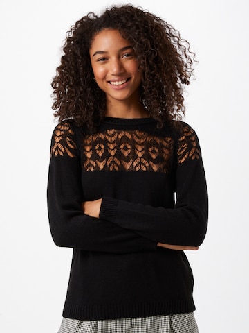 Pull-over Trendyol en noir : devant