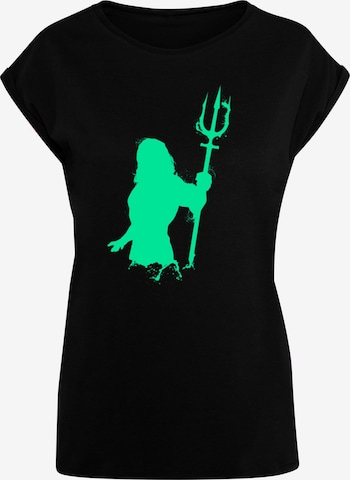 T-shirt 'Aquaman' ABSOLUTE CULT en noir : devant