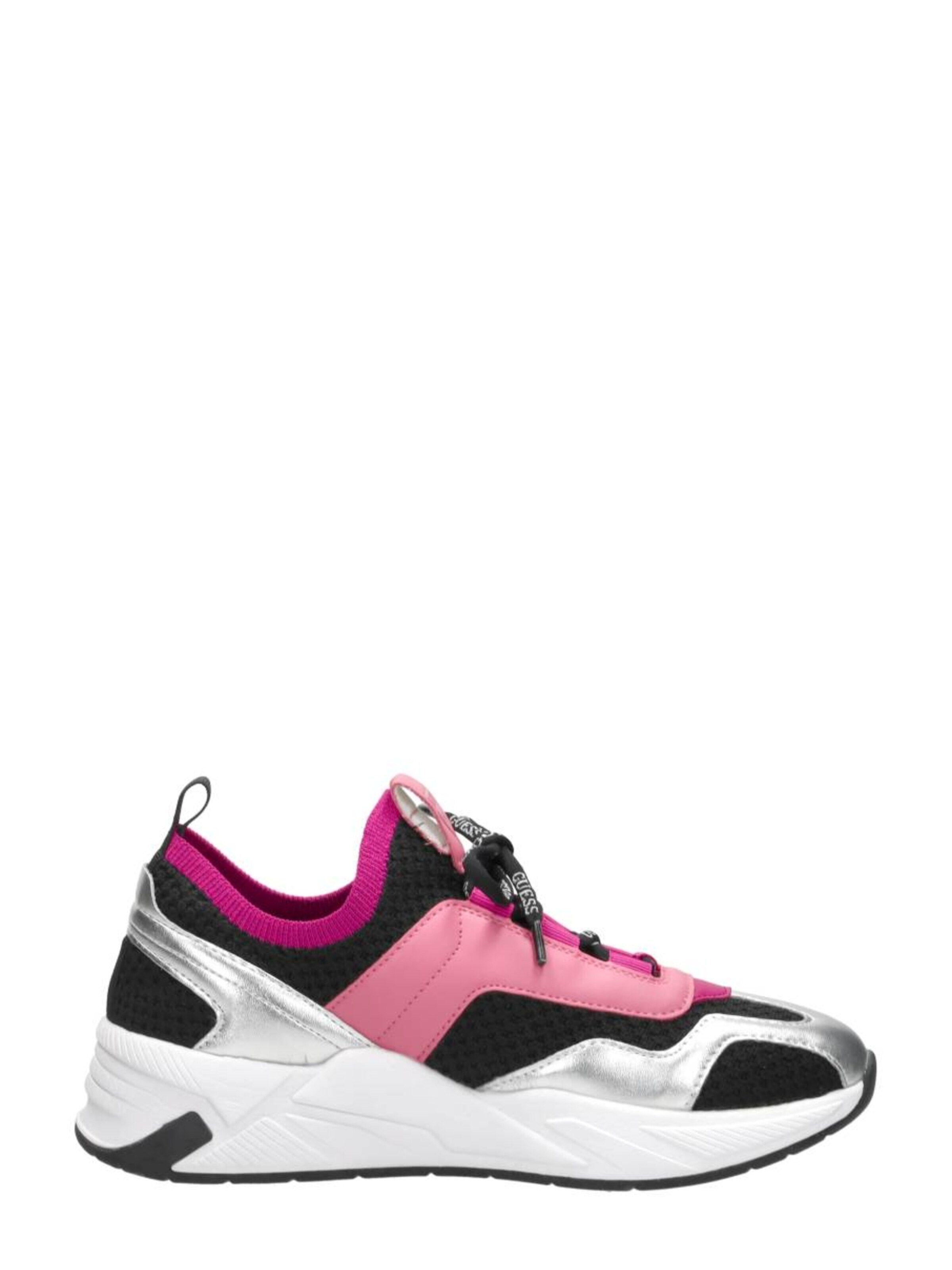 GUESS Sneakers laag 'Geniver 2' in Zwart