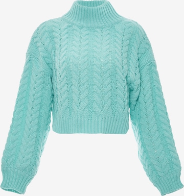 Pull-over MYMO en vert : devant