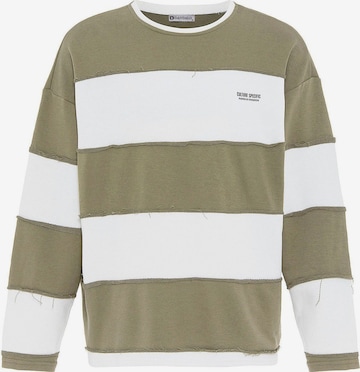 Felpa di Dandalo in verde: frontale