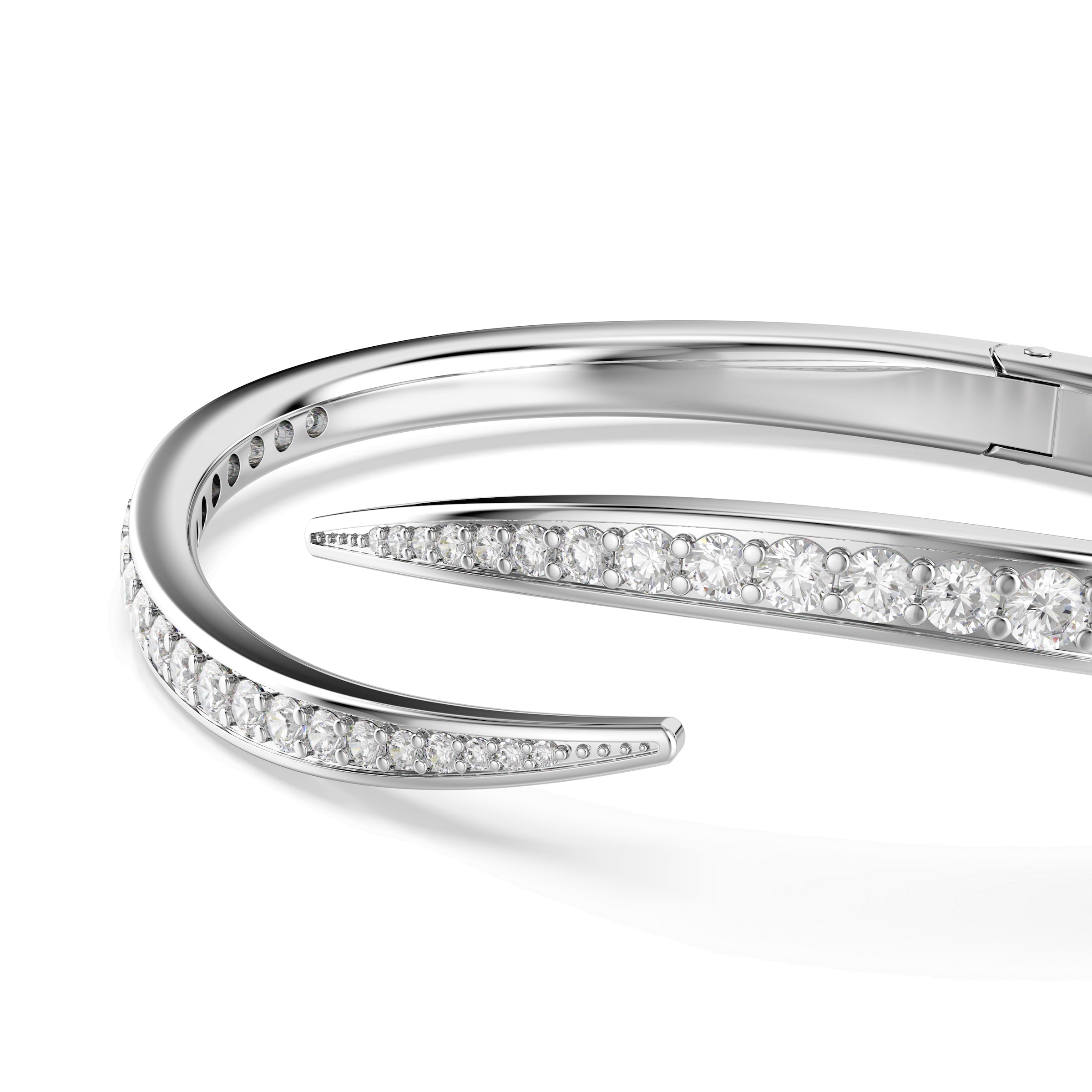 Brățară 'VIENNA' de la Swarovski pe alb