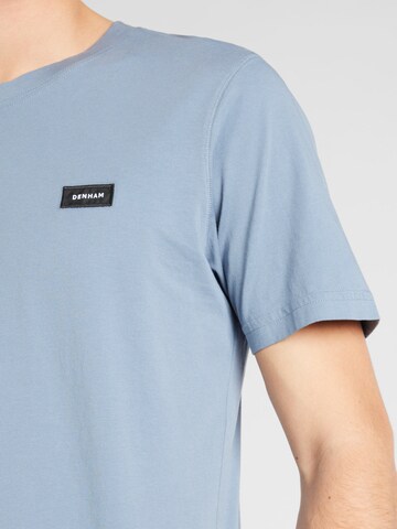 DENHAM T-Shirt in Blau