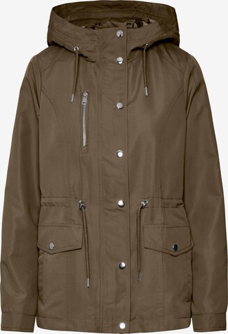 VERO MODA Tussenparka in Bruin: voorkant