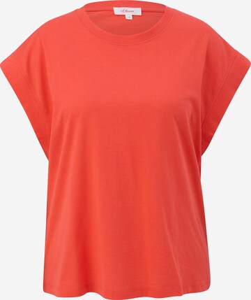 s.Oliver Shirt in Rood: voorkant