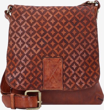 Campomaggi Crossbody Bag in Brown: front