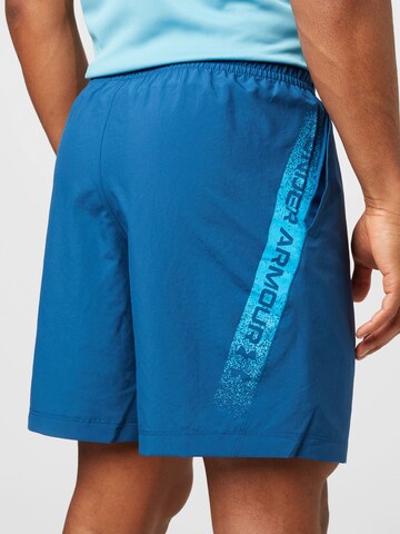 UNDER ARMOUR Regular Sportshorts in Blau