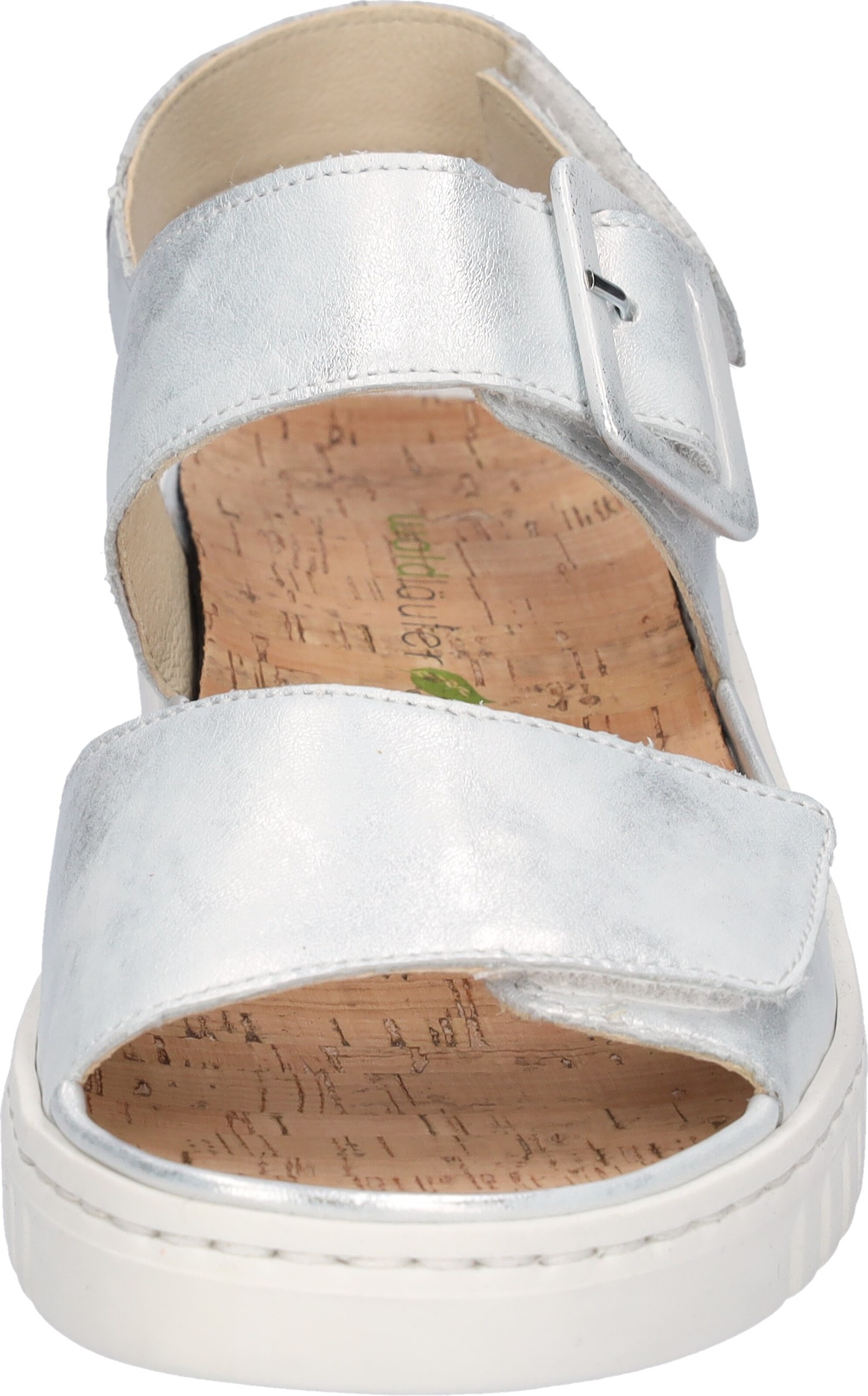 WALDLÄUFER Sandale in Silber