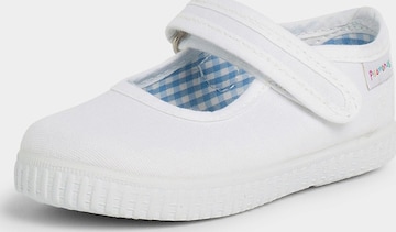 Pisamonas Ballerina's in Wit: voorkant