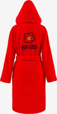 Kenzo Home Long Bathrobe in Red