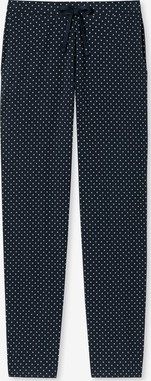 SCHIESSER Pyjamabroek 'Mix & Relax' in de kleur Donkerblauw / Wit, Productweergave