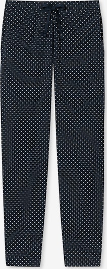 SCHIESSER Pantalón de pijama 'Mix & Relax' en azul oscuro / blanco, Vista del producto