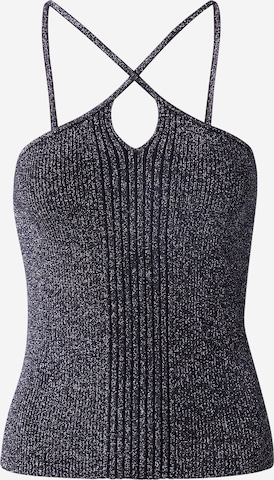 Samsøe SamsøeTop s naramenicama 'Sanina' - crna boja: prednji dio