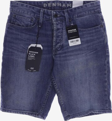 DENHAM Shorts in L in Blue: front