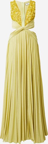 Elisabetta Franchi Βραδινό φόρεμα σε κίτρινο: μπροστά