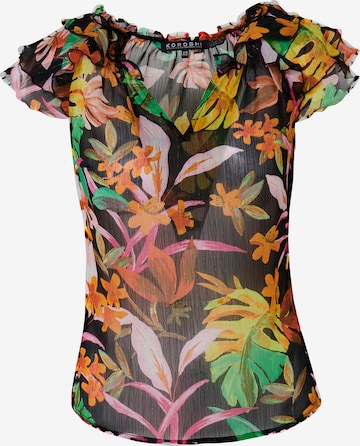 KOROSHIBluza - crna boja: prednji dio