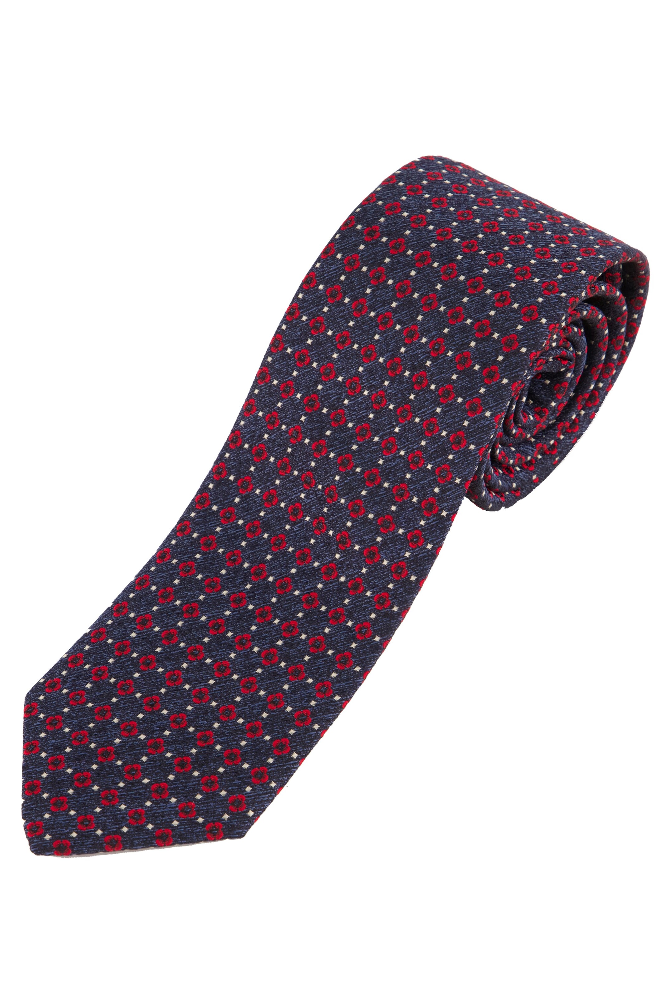 JP1880 Krawatte in Mischfarben: Vorderseite