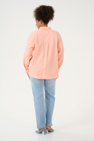 KAFFE CURVE Blouse 'Haila' in Orange