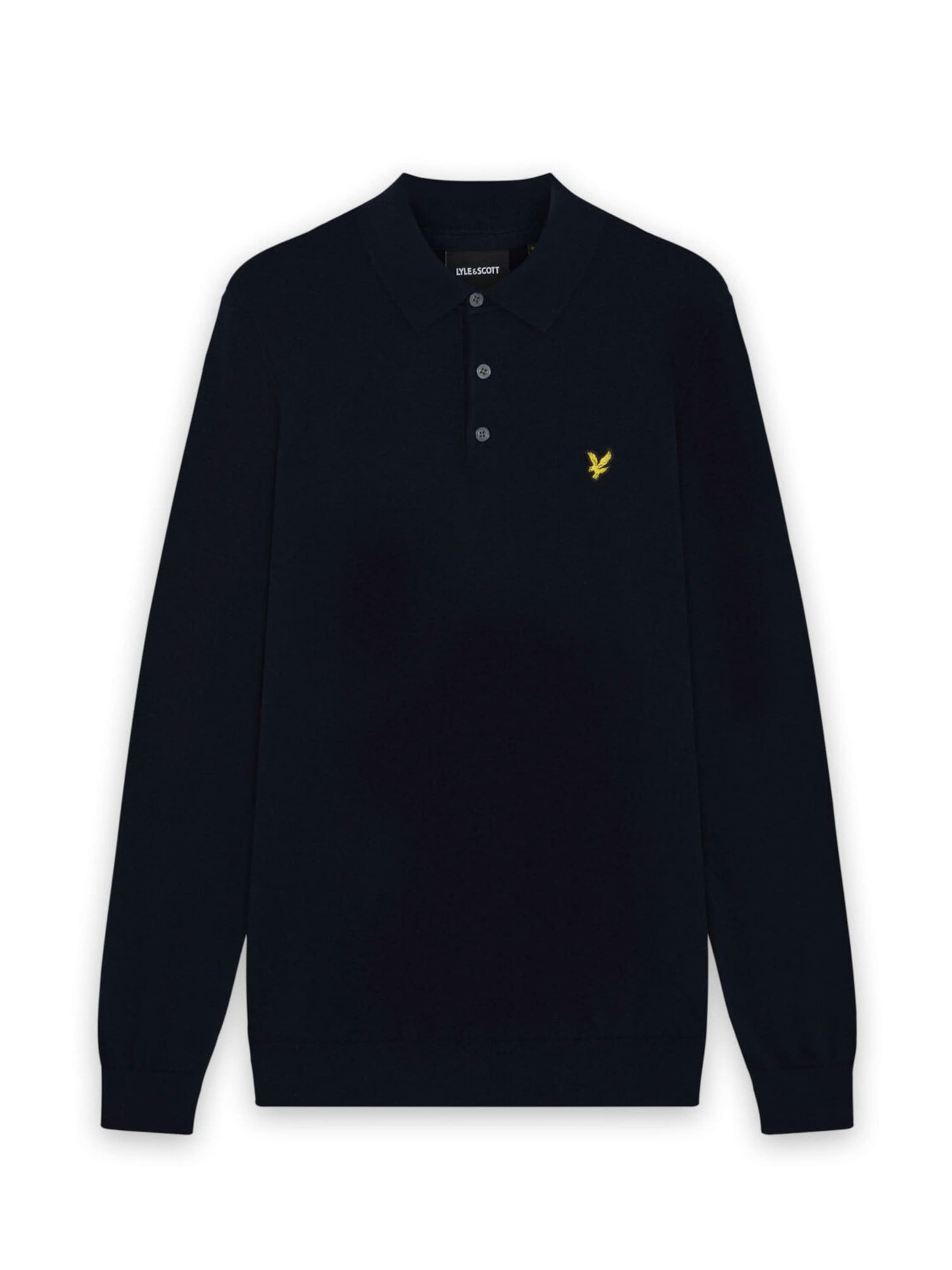 Lyle & Scott Pulover | modra barva: sprednja stran