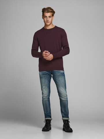 JACK & JONES Пуловер в червено