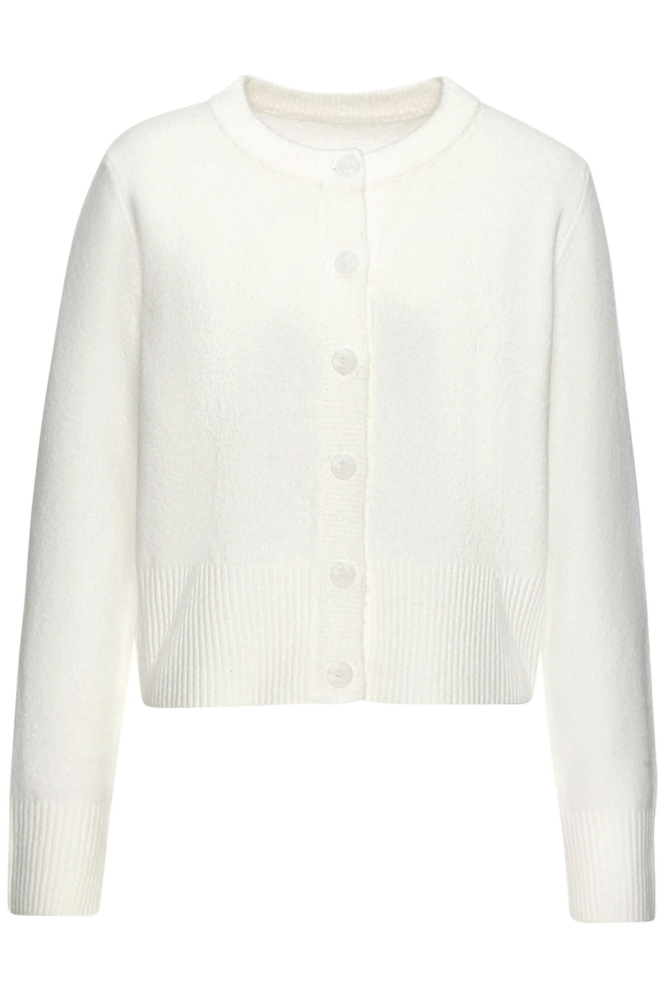 Cardigan LASCANA en blanc : devant