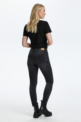 Cream Slimfit Jeans in Schwarz