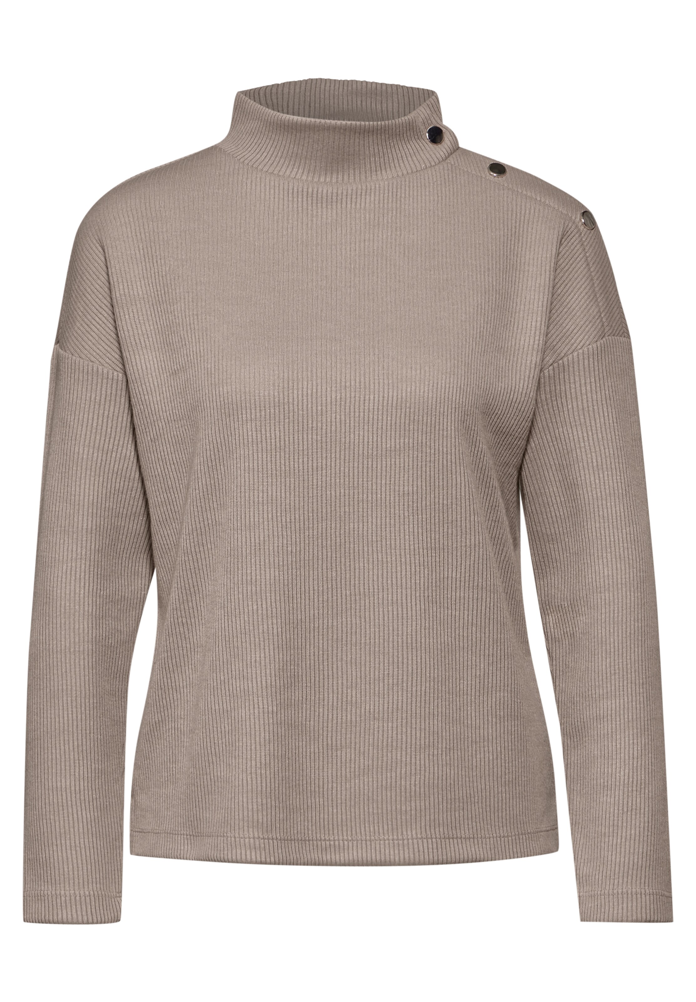 STREET ONE Pullover in Beige: Vorderseite
