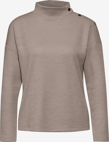 STREET ONE Pullover in Beige: Vorderseite