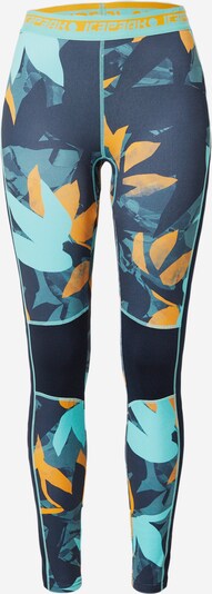 ICEPEAK Sports trousers 'CHASKA' in marine blue / Turquoise / Orange, Item view