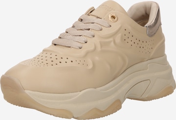 Sneaker bassa 'Baisley' di BRONX in beige: frontale