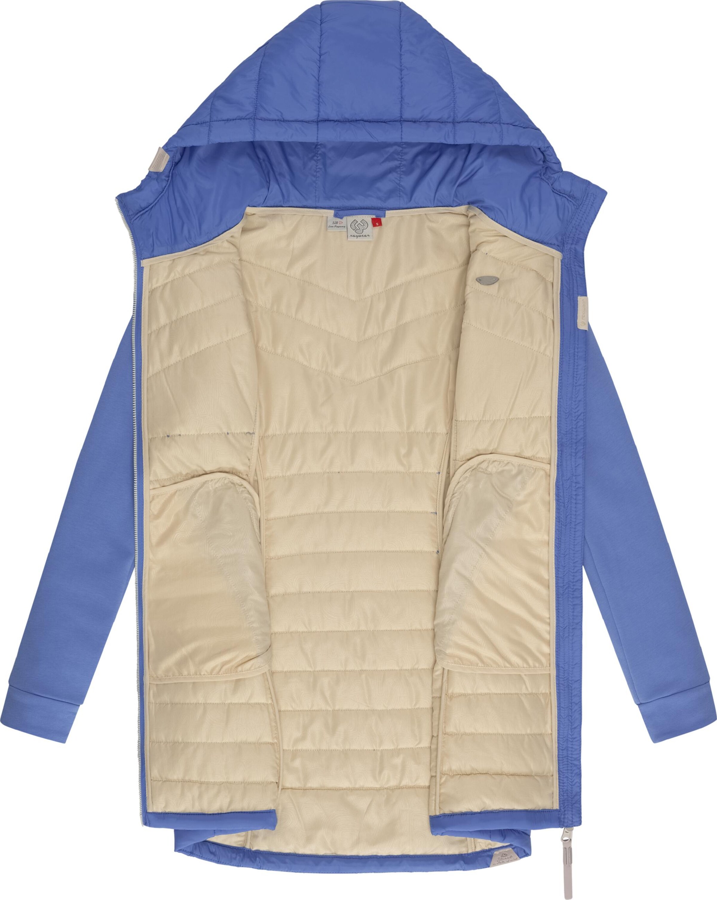 Ragwear Ανοιξιάτικο και φθινοπωρινό παλτό σε μπλε