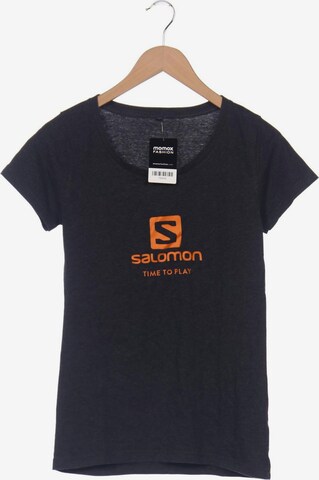 SALOMON T-Shirt M in Grau: predná strana